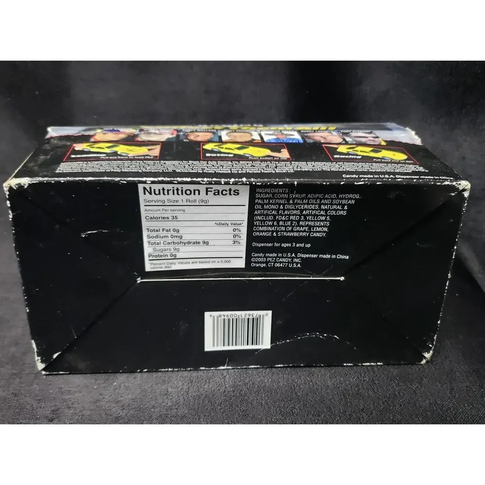 PEZ Toys Nascar Jeff Gordon No. 24 Toy Candy Dispenser | Pull Back Car